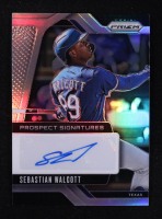 Sebastian Walcott 2025 Panini Prizm Prospect Signatures #9 at PristineAuction.com
