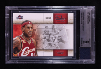 LeBron James 2009-10 Studio #52 With Game-Used Jersey Swatch (BGS 9) at PristineAuction.com