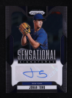 Jonah Tong 2025 Panini Prizm Sensational Signatures #36 RC at PristineAuction.com