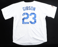 Kirk Gibson Signed Dodgers Mitchell & Ness Authentic Jersey With 1988 World Series Patch (JSA) at PristineAuction.com