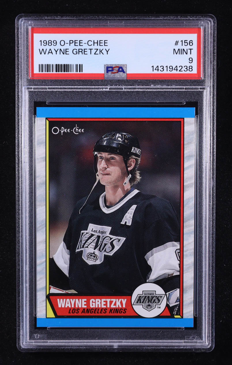 Wayne Gretzky 1989-90 O-Pee-Chee #156 (PSA 9) at PristineAuction.com Wayne Gretzky 1989-90 O-Pee-Chee #156 (PSA 9) at PristineAuction.com