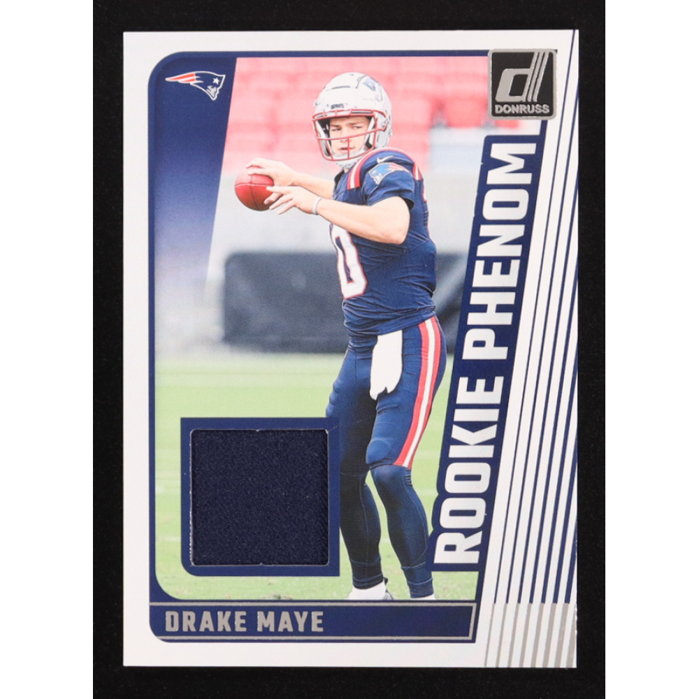 Drake Maye 2024 Donruss Rookie Phenom Jerseys #25 RC at PristineAuction.com