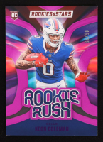 Keon Coleman 2024 Rookies and Stars Rookie Rush Purple #RR-KCN RC #5/35 at PristineAuction.com