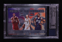LeBron James 2006-07 Topps Pride of the Program #PP2 With Game-Used Jersey Swatch (BGS 9) at PristineAuction.com