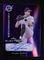 Chase Burns 2024 Leaf Electrum Inked Impressions Purple Signatures #IICB2 #3/25 RC at PristineAuction.com