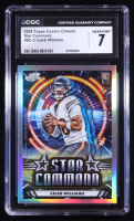 Caleb Williams 2024 Topps Cosmic Chrome Star Command #SC-5 RC (CGC 7) at PristineAuction.com