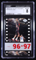 Michael Jordan 1998-99 Upper Deck MJ Living Legend #105 (CGC 8) at PristineAuction.com