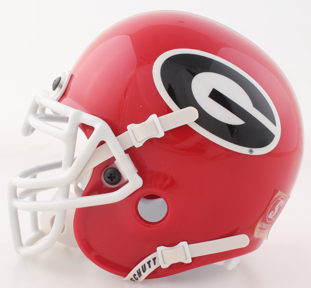 Herschel Walker Signed Georgia Bulldogs Mini Helmet Inscribed "82 Heisman" (Walker) at PristineAuction.com Herschel Walker Signed Georgia Bulldogs Mini Helmet Inscribed "82 Heisman" (Walker) at PristineAuction.com
