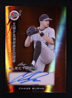 Chase Burns 2024 Leaf Electrum Inked Impressions Bronze Signatures #IICB2 #7/49 RC at PristineAuction.com