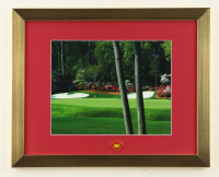 "Augusta National Golf Course" Custom Framed Photo Display with Masters Pin at PristineAuction.com