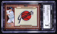 Buster Posey 2011 Topps Throwback Logo Manufactured Commemorative 1977 Patch #TLMP-BP (CGC 3) at PristineAuction.com