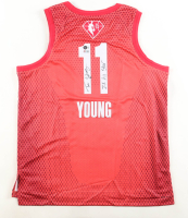 Trae Young Signed 2022 All-Star Game Jordan Authentic Jersey Inscribed "2x All Star" (Beckett & Young) at PristineAuction.com