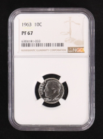 1963 Roosevelt Silver 10C Dime (NGC PF67) at PristineAuction.com