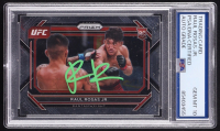Raul Rosas Jr. Signed 2023 Panini Prizm UFC #8 RC (PSA | Auto 10) at PristineAuction.com