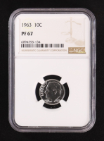 1963 Roosevelt Silver 10C Dime (NGC PF67) at PristineAuction.com