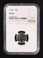 1963 Roosevelt Silver 10C Dime (NGC PF67) at PristineAuction.com