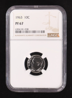 1963 Roosevelt Silver 10C Dime (NGC PF67) at PristineAuction.com