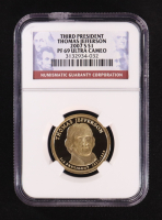2007-S U.S. Presidential $1 Dollar - Thomas Jefferson 3rd President (NGC PF69 ULTRA CAMEO) at PristineAuction.com