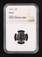 1963 Roosevelt Silver 10C Dime (NGC PF67) at PristineAuction.com