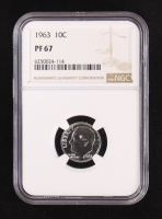 1963 Roosevelt Silver 10C Dime (NGC PF67) at PristineAuction.com