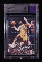 LeBron James 2019-20 Panini Chronicles #162 With Practice Jersey Swatch (BGS 9) at PristineAuction.com