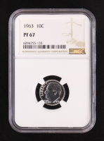 1963 Roosevelt Silver 10C Dime (NGC PF67) at PristineAuction.com