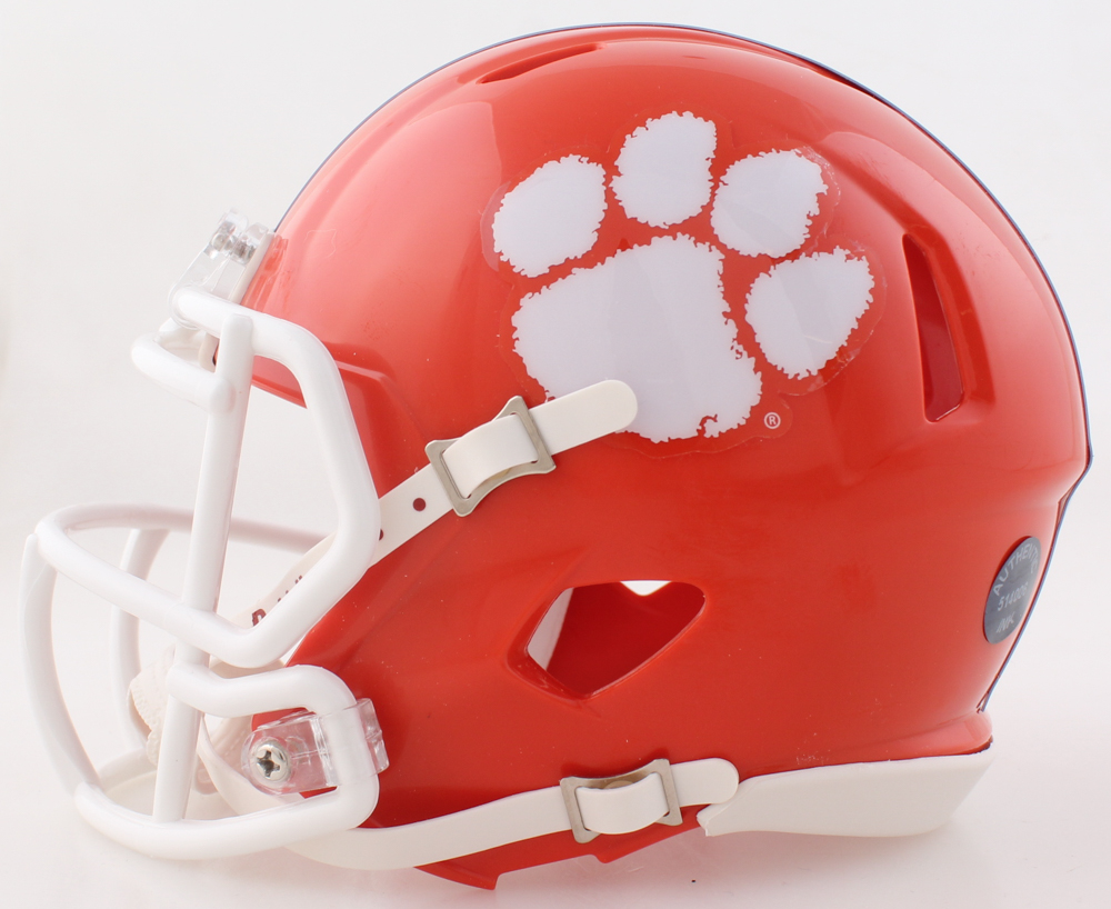 William Perry Signed Clemson Tigers Speed Mini Helmet (Authentic Ink) at PristineAuction.com William Perry Signed Clemson Tigers Speed Mini Helmet (Authentic Ink) at PristineAuction.com