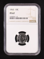 1963 Roosevelt Silver 10C Dime (NGC PF67) at PristineAuction.com
