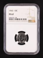1963 Roosevelt Silver 10C Dime (NGC PF67) at PristineAuction.com