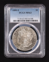 1880-S Morgan Silver $1 Dollar (PCGS MS63) at PristineAuction.com