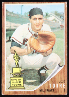 Joe Torre 1962 Topps #218 RC at PristineAuction.com