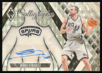 Manu Ginobili 2023-24 Panini Phoenix Calligraphy Auto #CG-MGB #1/1 at PristineAuction.com