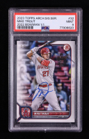 Mike Trout 2023 Topps Archives Signature Series / '22 Bowman #32 #1/1 (PSA 9) at PristineAuction.com