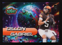 Dillon Gabriel 2025 Wild Card Splat Galactic Background #SGALc6-DG #1/1 RC at PristineAuction.com
