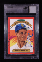 Ken Griffey Jr. 1990 Donruss #4 With Game Used Swatch (BGS) at PristineAuction.com