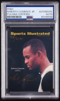 Roberto Clemente Jr. Signed LE 2.5" x 3.5" Print (PSA) at PristineAuction.com