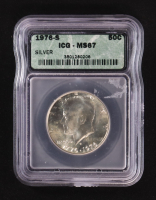 1976-S Kennedy Bicentennial Silver 50C Half Dollar (ICG MS67) at PristineAuction.com