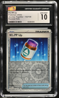 N's Pp Up 2025 Pokemon Journey Together #153/159 (CGC 10) at PristineAuction.com