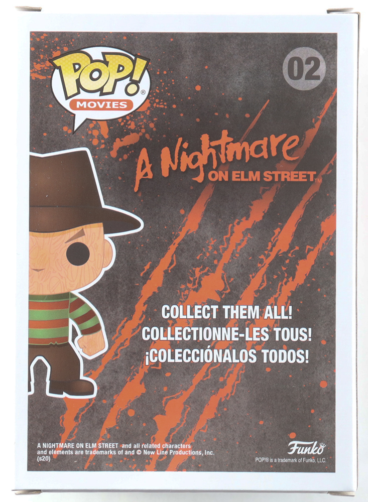 Robert Englund Signed "A Nightmare on Elm Street" #02 Freddy Krueger Funko Pop! Vinyl Figure (JSA) at PristineAuction.com Robert Englund Signed "A Nightmare on Elm Street" #02 Freddy Krueger Funko Pop! Vinyl Figure (JSA) at PristineAuction.com