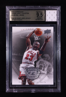 Michael Jordan 2009-10 Upper Deck Michael Jordan Legacy Collection #44 With Game-Used Jersey Swatch (BGS 9.5) at PristineAuction.com