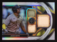 Juan Soto 2023 Topps Tribute Triple Relics #TRJS #080/199 at PristineAuction.com