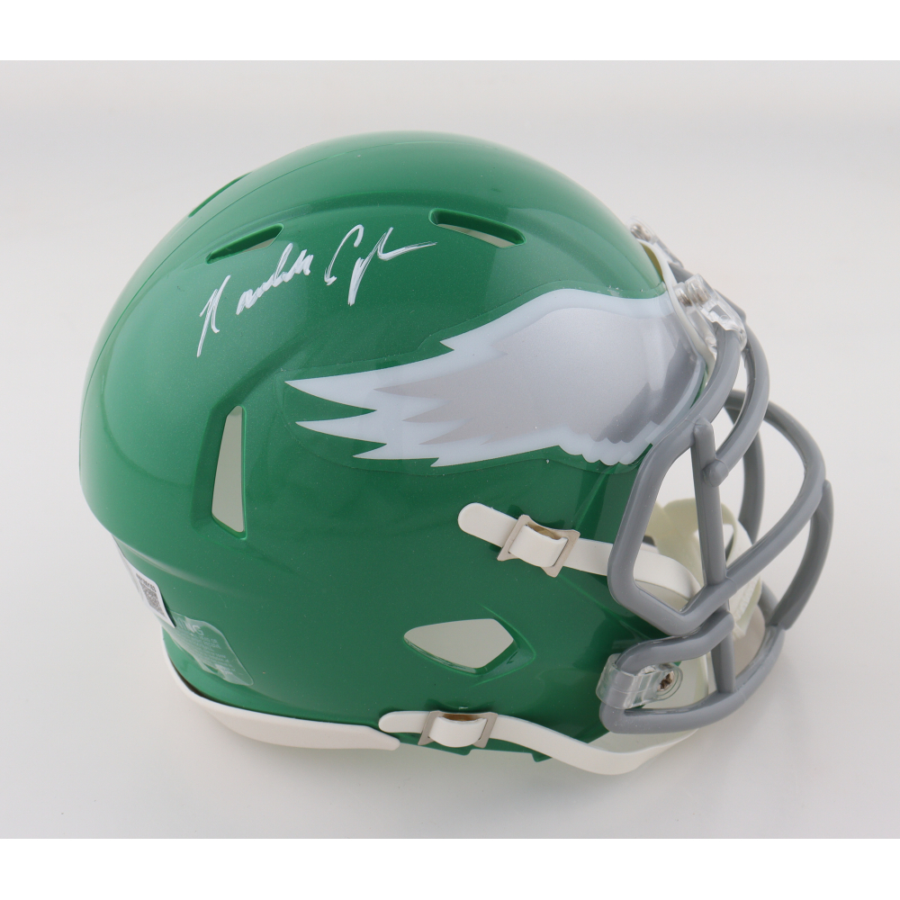 Randall Cunningham Signed Eagles Speed Mini Helmet (Beckett) at PristineAuction.com