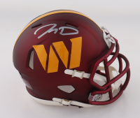 Jayden Daniels Signed Commanders Speed Mini Helmet (Fanatics) at PristineAuction.com