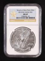 2013-(W) American Silver Eagle, Struck at West Point Mint (NGC MS69) at PristineAuction.com