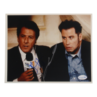 John Travolta & Dustin Hoffman Signed "Mad City" 8x10 Photo (ACOA) at PristineAuction.com