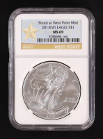 2013-(W) American Silver Eagle, Struck at West Point Mint (NGC MS69) at PristineAuction.com