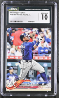Ronald Acuna Jr. 2018 Topps Update #US250 RC (CGC 10) at PristineAuction.com