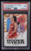 Caitlin Clark 2024 Panini Instant WNBA Rookie Of The Year #CCROY-A RC #1/115750 (PSA 9) at PristineAuction.com