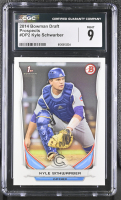 Kyle Schwarber 2014 Bowman Draft Prospects #DP2 (CGC 9) at PristineAuction.com