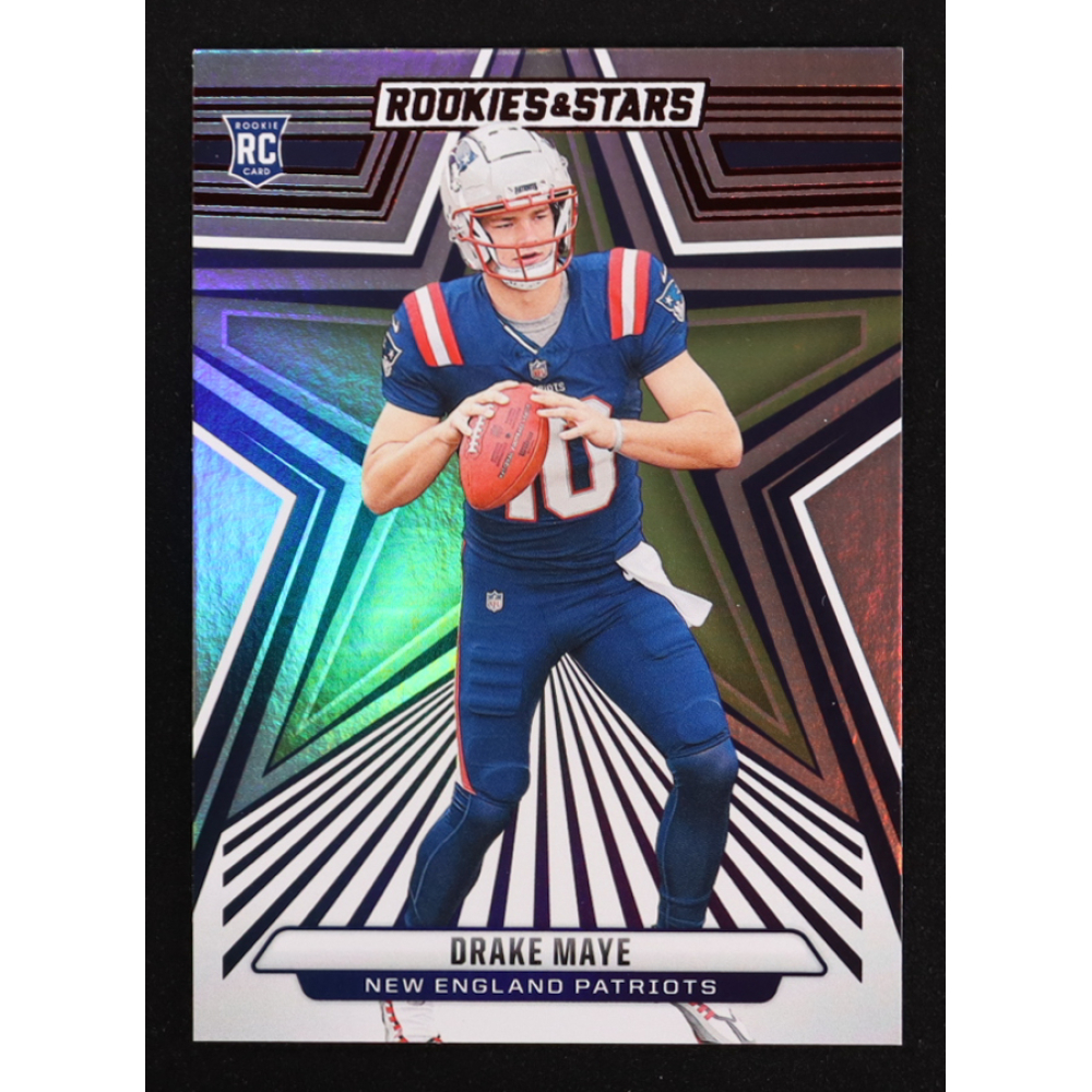 Drake Maye 2024 Rookies and Stars Longevity #129 RC at PristineAuction.com